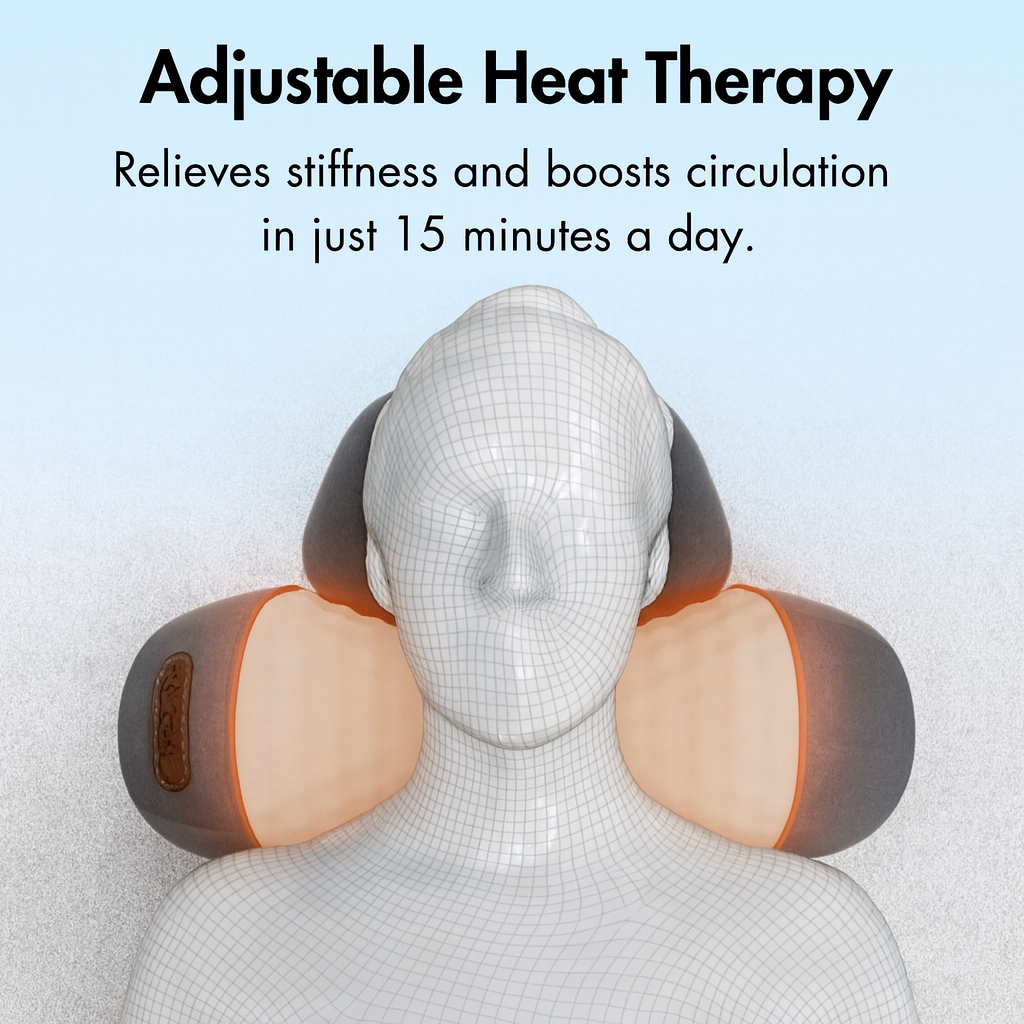 Olvima® 3 In 1 Neck Massage Pillow