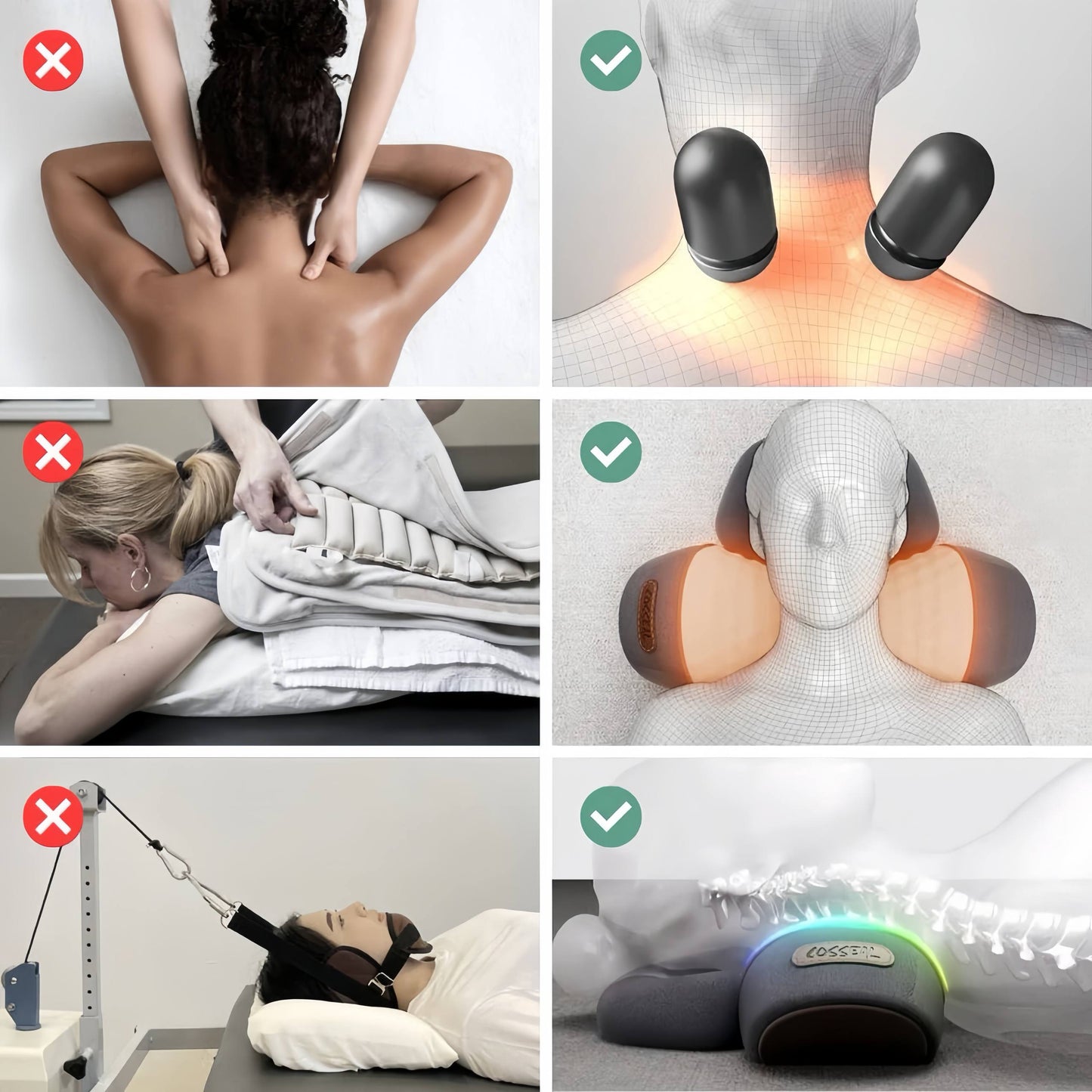 Olvima® 3 In 1 Neck Massage Pillow